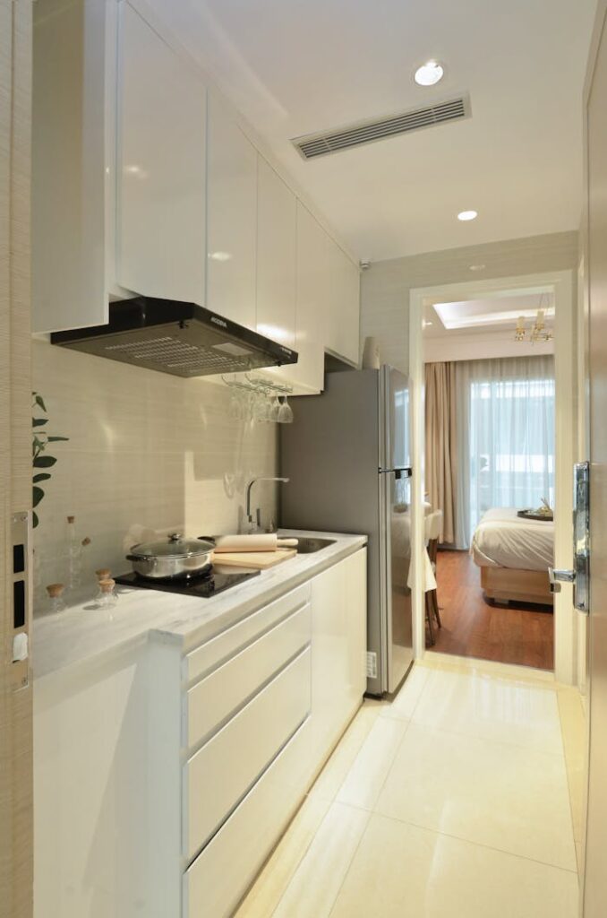 White Interior Design Kitchen